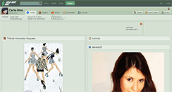 Desktop Screenshot of carla-lima.deviantart.com