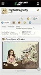 Mobile Screenshot of digitaldragonfly.deviantart.com