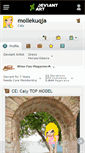 Mobile Screenshot of mollekuqja.deviantart.com
