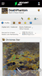 Mobile Screenshot of deathphantom.deviantart.com