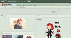 Desktop Screenshot of memorialfire.deviantart.com