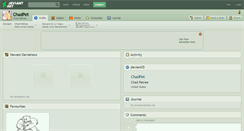 Desktop Screenshot of chadpet.deviantart.com