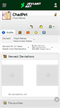 Mobile Screenshot of chadpet.deviantart.com