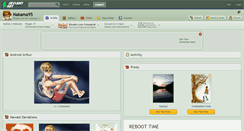 Desktop Screenshot of nakama95.deviantart.com