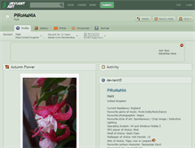 Tablet Screenshot of piromania.deviantart.com