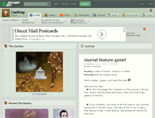 Tablet Screenshot of caelinay.deviantart.com
