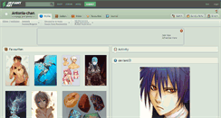 Desktop Screenshot of antonia-chan.deviantart.com