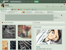 Tablet Screenshot of 4j4j4j.deviantart.com