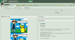 Desktop Screenshot of joeyfisher.deviantart.com