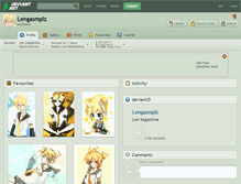 Tablet Screenshot of lengasmplz.deviantart.com