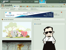 Tablet Screenshot of ahmedtelb.deviantart.com