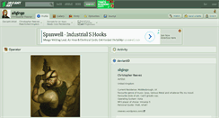 Desktop Screenshot of aliginge.deviantart.com