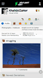 Mobile Screenshot of khalidalzamer.deviantart.com