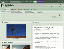 Tablet Screenshot of khalidalzamer.deviantart.com
