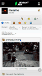 Mobile Screenshot of melame.deviantart.com