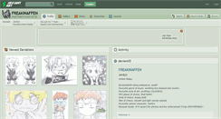 Desktop Screenshot of freakinaffen.deviantart.com