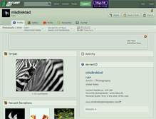 Tablet Screenshot of misdirekted.deviantart.com