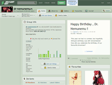 Tablet Screenshot of dr-nemunemu.deviantart.com