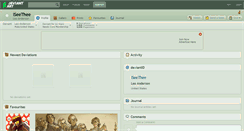 Desktop Screenshot of iseethee.deviantart.com