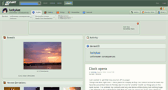 Desktop Screenshot of luckykaz.deviantart.com