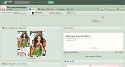 Desktop Screenshot of pinkunicornprincess.deviantart.com