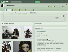 Tablet Screenshot of cureless-mind.deviantart.com
