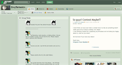 Desktop Screenshot of envytorment.deviantart.com
