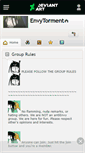 Mobile Screenshot of envytorment.deviantart.com