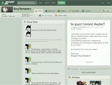 Tablet Screenshot of envytorment.deviantart.com