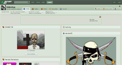 Desktop Screenshot of irishvirus.deviantart.com
