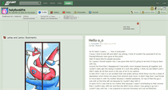 Desktop Screenshot of holyfox6894.deviantart.com