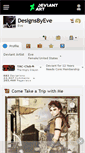 Mobile Screenshot of designsbyeve.deviantart.com