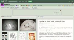 Desktop Screenshot of lillium000.deviantart.com