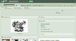 Desktop Screenshot of buchmansstudios.deviantart.com