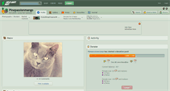 Desktop Screenshot of pinepassionmango.deviantart.com