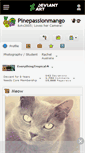 Mobile Screenshot of pinepassionmango.deviantart.com