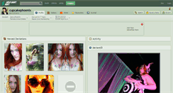 Desktop Screenshot of cupcakephoenix.deviantart.com