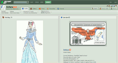 Desktop Screenshot of deltara.deviantart.com