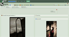 Desktop Screenshot of funerea.deviantart.com