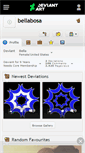 Mobile Screenshot of bellabosa.deviantart.com