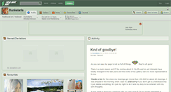 Desktop Screenshot of dunkelarie.deviantart.com