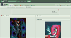 Desktop Screenshot of fangzel.deviantart.com