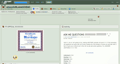 Desktop Screenshot of emoxxgurlx666soxemo.deviantart.com
