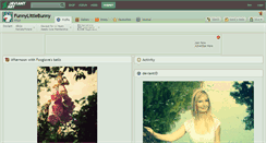 Desktop Screenshot of funnylittlebunny.deviantart.com