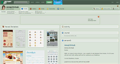 Desktop Screenshot of annalitvinuk.deviantart.com