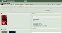 Desktop Screenshot of contra-mundi.deviantart.com