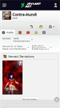 Mobile Screenshot of contra-mundi.deviantart.com