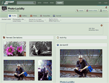 Tablet Screenshot of photo-lucidity.deviantart.com