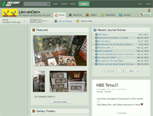Tablet Screenshot of larc-enciel.deviantart.com