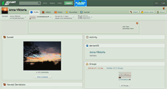 Desktop Screenshot of anna-viktoria.deviantart.com
